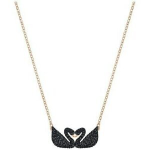 Luxury Swan Double Duck Necklace for women in Pakistan with premium crystal design by Zaneeza Jewellery