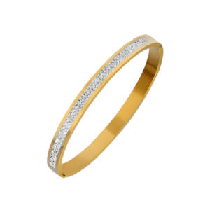 Rhinestone oval shape bracelet for women luxury sparkling bracelet Pakistan